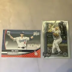 Topps Will Smith ドジャース 2枚セット
