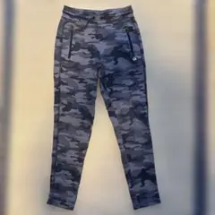 迷彩柄 ロングパンツ ドローストリング付き (150cm)