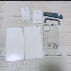 美品✨iPhone14Plusスマホケース　保護フィルム2枚セット　クリア
