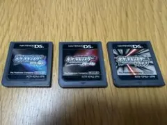 ポケモン ダイヤモンド・パール（ソフトのみ）・プラチナ 3作セット DS
