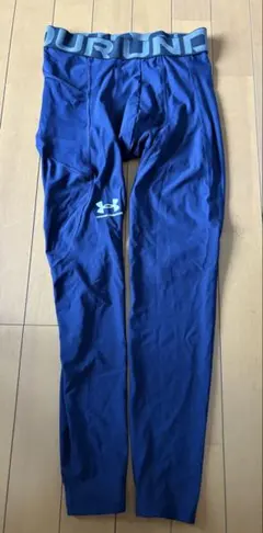 m*7様 アンダーアーマーHEATGEARタイツ ネイビーMDサイズ