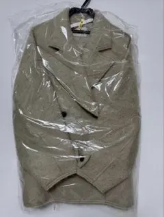louren 完売品 shaggy half coat ベージュ コート - メルカリ