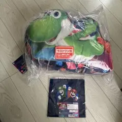 新品未使用スーパーマリオ　ギャラクシー一番くじラストワン賞ヨッシー　クッション