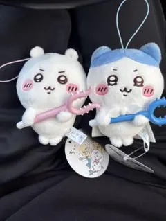 【新品未使用】 2種セット ちいかわ 討伐マスコット② ちいかわ&ハチワレ