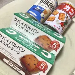ミドリ安全 サバイバルパン チョコチップ カンパン 非常食セット 送料込みのサムネイル