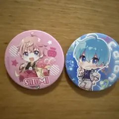 すとぷり　缶バッチ　さとみ　ころん