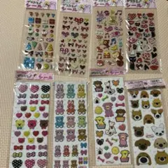 平成レトロ　ぷくぷくシール