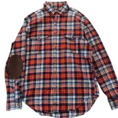 POLO RALPH LAUREN【美品】エルボーパッチ フランネルシャツ