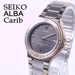 SEIKO ALBA Carib メンズ 腕時計 スリム 32mm