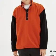 GU✨ジーユー（XL）マイクロフリースプルオーバー トレーナー