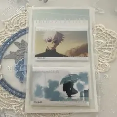 【開封品】呪術廻戦 懐玉・玉折 スクエア缶バッジ 五条悟