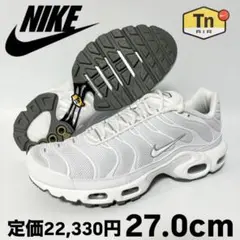 新品 ナイキ エアマックス プラス ホワイト 27.0 604133-139