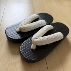 신품 미개봉 아동용 클로그 우타네 19cm 아이보리