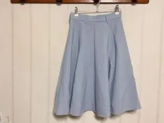 Apuweiser-riche 水色 フレアスカート サイズ1