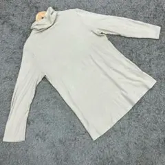 ✨coconlife✨ココンライフ♡カットソー♡タートルネック♡ベージュ(LL)