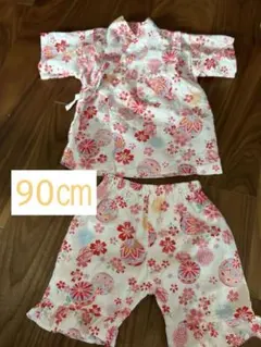 ¥999円→お値下げ！ 甚平　浴衣　女の子　90㎝