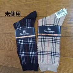 Burberrys チェック柄ソックス 2足セット　バーバリー