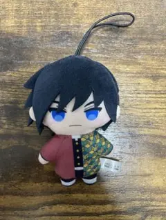 鬼滅の刃 かぷっこふれんず 冨岡義勇 ガチャガチャ マスコット ぬいぐるみ