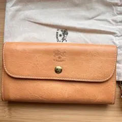 美品 イルビゾンテ 大容量 長財布 スナップボタンロングウォレット ヌメのサムネイル
