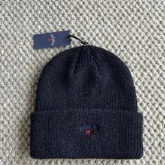 NOAH ニット帽 ネイビー