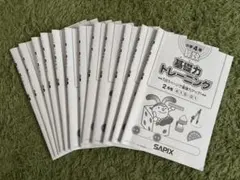 サピックス 基礎力トレーニング 小学1年生 10冊セット SAPIX基礎力トレーニング 6年生 1〜12月セット SAPIX サピックス