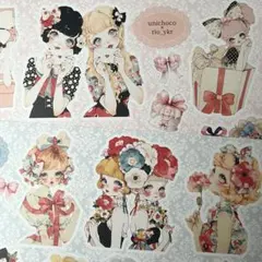 ［K370］rio_ykr様×unichoco様 素材シート コラージュシート