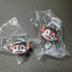 プロ野球 マスコットめじるしアクセサリー バファローブル2つ