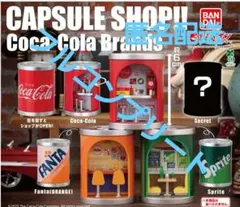 CAPSULE SHOP　 COCA-COLA 全4種コンプ バンダイ