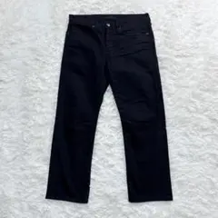 Levi's MADE＆CRAFTED 黒 ストレート デニム w31 L32