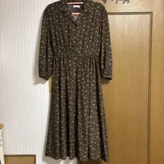 アースミュージックアンドエコロジー　開襟ワンピース