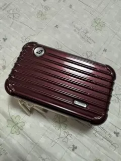 エバー航空ファーストクラス限定 RIMOWA アメニティポーチ ワイン