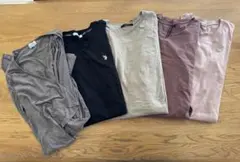 ロング丈　Tシャツ　カーディガン　まとめ売り