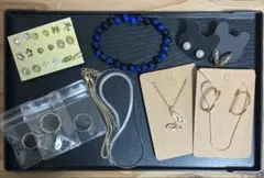 アクセサリーまとめ売り ピアス ネックレス ブレスレット 指輪 11点セット