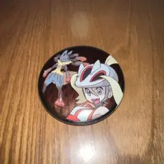 ポケモン　ジムリーダー　コルニ　缶バッジ　ポケモンセンター限定