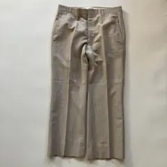 USED ベージュ スラックス ストレートレッグ