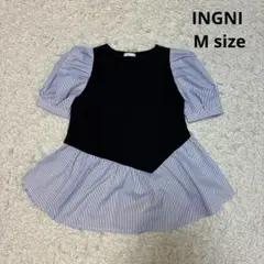 INGNI 半袖ブラウス　Mサイズ