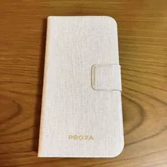 iPhone 13 pro PROXA 手帳型　ケース ベージュピンク　カバー