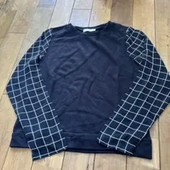 earth music&ecology 袖シフォントップス