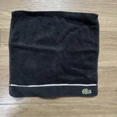 LACOSTE ラコステ ハンカチ タオルハンカチ ブラックのサムネイル