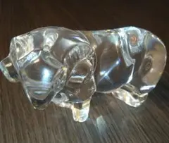 Baccarat バカラ クリスタル　干支　未　フィギュア 羊 ヒツジ 置物のサムネイル