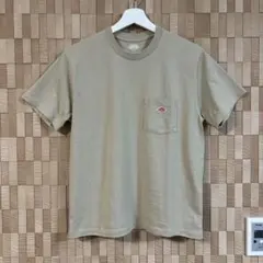 DANTON ダントン ポケットTシャツ ベージュ 綿100%