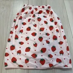 おねしょケット いちご柄 43×50cm