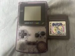 ゲームボーイカラー クリアパープル + ポケモン銀