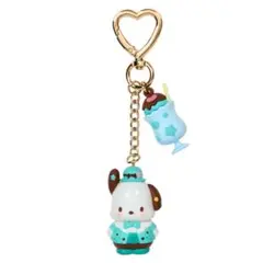 サンリオキャラクターズ　シークレットマスコットチャーム　チョコミント　ポチャッコ