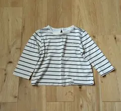 ストライプ 長袖Tシャツ