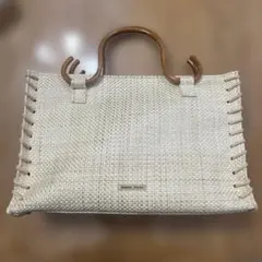 Samantha Thavasa ハンドバッグ 編み込みデザインのサムネイル