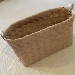 【北欧風 ナチュラル収納バスケット】