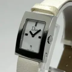 美品✨ 稼働品 Dior マリス トロッター D78-109 クォーツ ホワイトのサムネイル