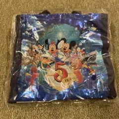 新品　未使用　東京ディズニーシー 5周年 ミニトートバッグ カプセルトイ