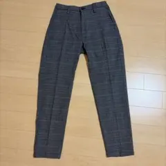 BACK NUMBER チェック柄 スラックス Sサイズのサムネイル
